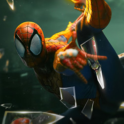 Statue Spider-Man 10th Anniversary Deluxe Art Scale Iron Studios Spider-Man