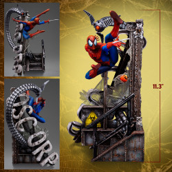 Statue Spider-Man 10th Anniversary Deluxe Art Scale Iron Studios Spider-Man