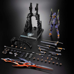 Figurine Metal Build Evangelion Test Type-01 30th with the spear of Gaius Bandai Evangelion