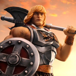 Statue Musclor Battle Armor Iron Studios Les Maitres de l'Univers