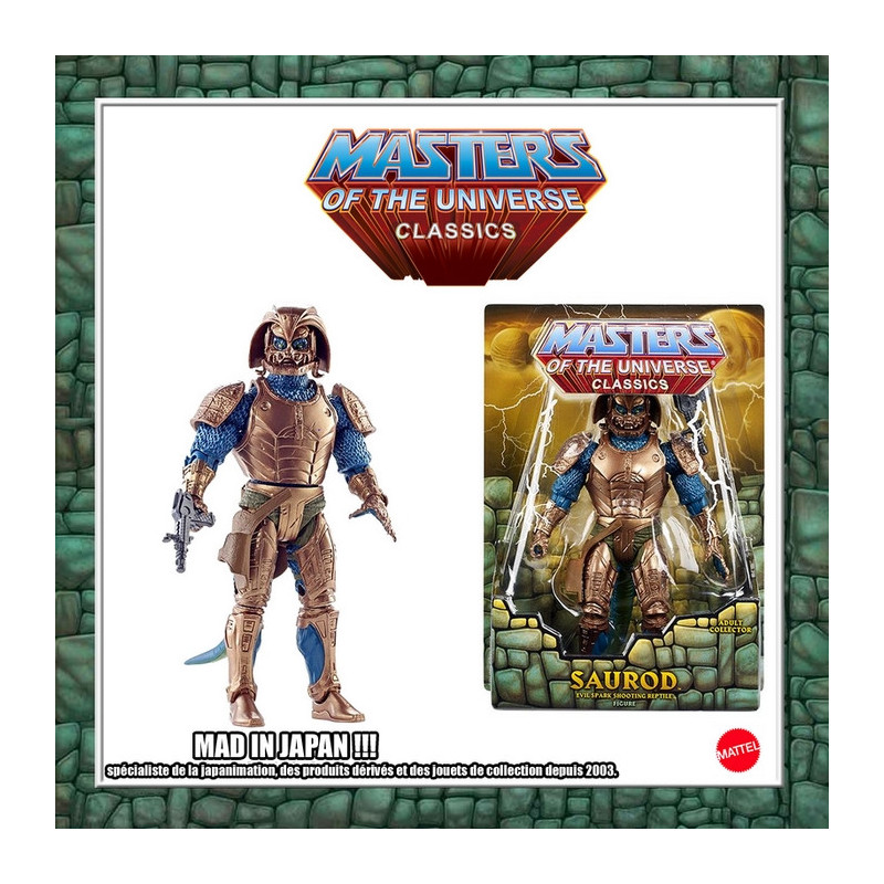 MAITRES DE L'UNIVERS CLASSICS figurine Saurod MAITRES DE L'UNIVERS CLASSICS figurine Saurod