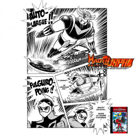 Lot Construction LE ROBOT UFO GOLDORAK 70cm - COLLECTION HACHETTE GO