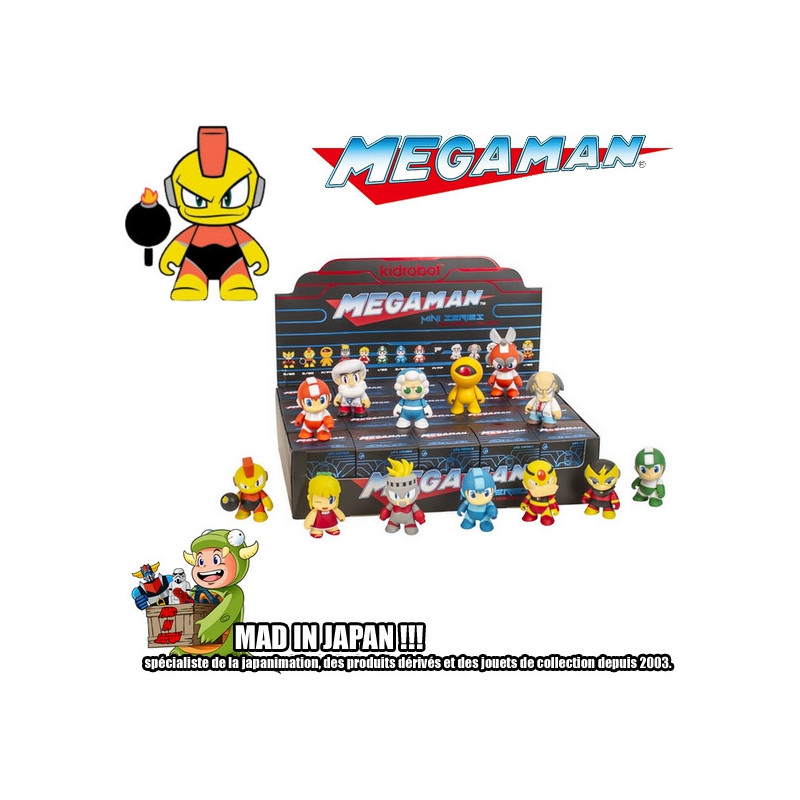 MEGAMAN figurine Kidrobot Bomb Man MEGAMAN figurine Kidrobot Bomb Man