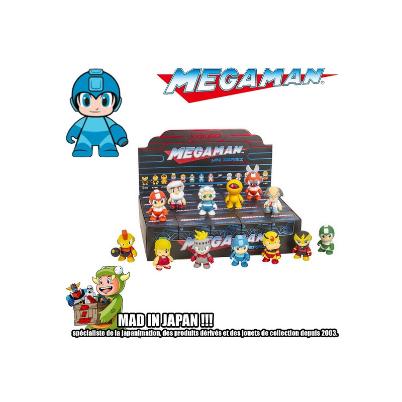 MEGAMAN figurine Kidrobot Megaman Bleu MEGAMAN figurine Kidrobot Megaman Bleu