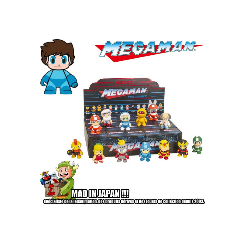 MEGAMAN figurine Kidrobot Megaman sans casque MEGAMAN figurine Kidrobot Megaman sans casque