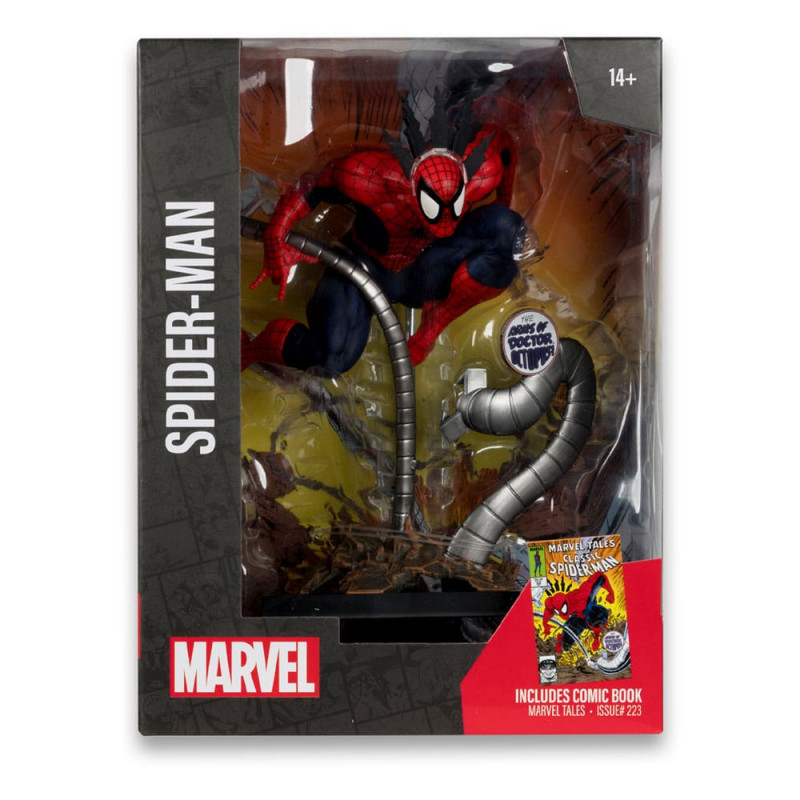 MARVEL COLLECTION Statuette Spider-Man Marvel Tales #223 McFarlane Toys MARVEL COLLECTION Statuette Spider-Man Marvel Tales #223 McFarlane Toys