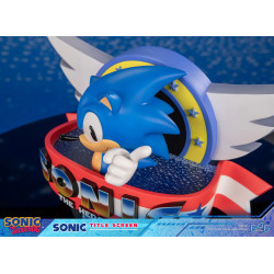Statue Sonic Title Screen F4F Sonic The Hedgehog