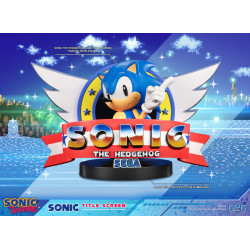 Statue Sonic Title Screen F4F Sonic The Hedgehog