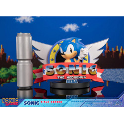 Statue Sonic Title Screen F4F Sonic The Hedgehog