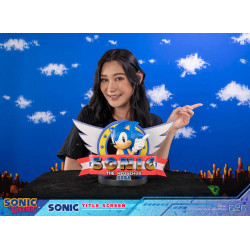 Statue Sonic Title Screen F4F Sonic The Hedgehog