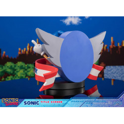 Statue Sonic Title Screen F4F Sonic The Hedgehog