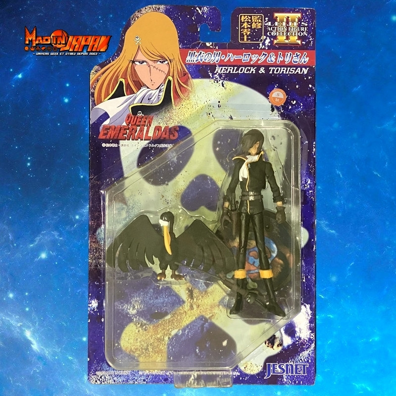 QUEEN EMERALDAS Figurine Harlock Leiji's Action Figure Collection Jesnet