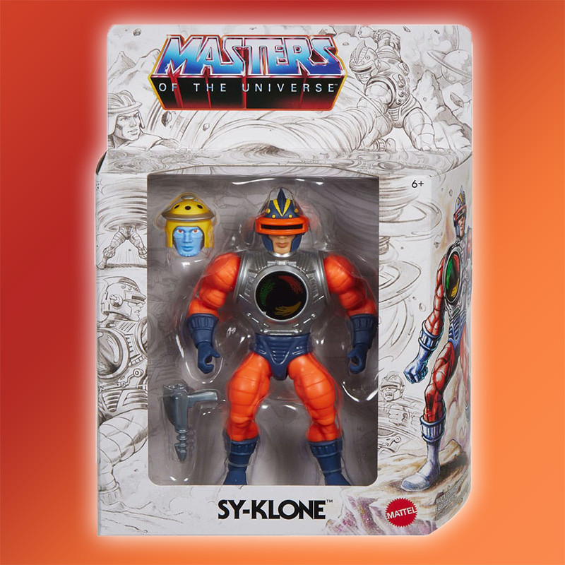Figurine Sy-Klone Sketchbook Series Mattel Maitres de l'Univers Figurine Sy-Klone Sketchbook Series Mattel Maitres de l'Univers