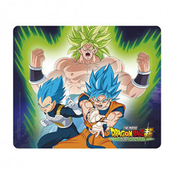 DB SUPER BROLY Tapis de souris Broly VS Goku & Vegeta