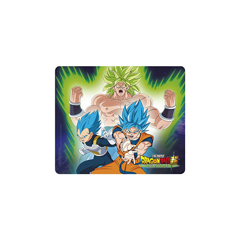 DB SUPER BROLY Tapis de souris Broly VS Goku & Vegeta