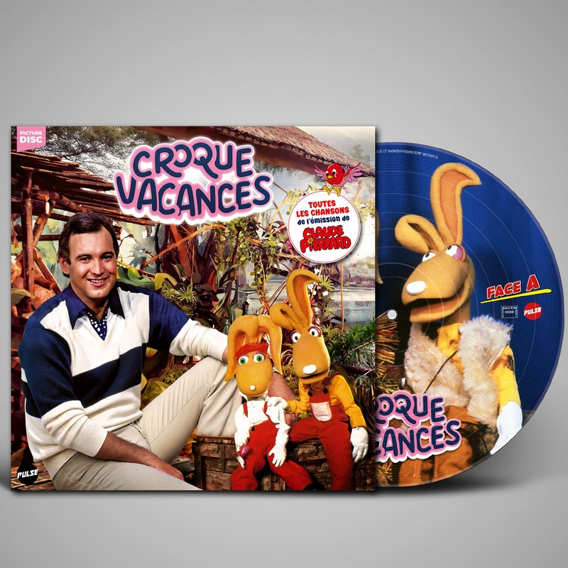 Croque Vacances Vinyle 33T Picture-Disc Pulse Croque Vacances Vinyle 33T Picture-Disc Pulse