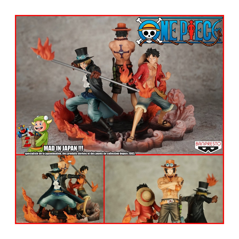 ONE PIECE Brotherhood diorama DXF Banpresto