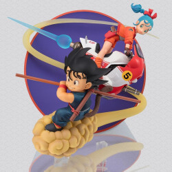 DRAGON BALL Figuarts Zero Son Goku & Bulma Bandai