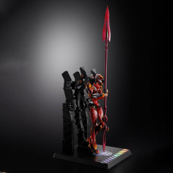 Figurine Metal Build Evangelion Production Model-02 30th avec la lance de Cassius Bandai Evangelion