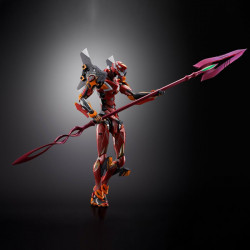 Figurine Metal Build Evangelion Production Model-02 30th avec la lance de Cassius Bandai Evangelion