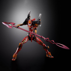Figurine Metal Build Evangelion Production Model-02 30th avec la lance de Cassius Bandai Evangelion