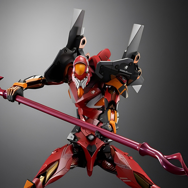 Figurine Metal Build Evangelion Production Model-02 30th avec la lance de Cassius Bandai Evangelion Figurine Metal Build Evangelion Production Model-02 30th avec la lance de Cassius Bandai Evangelion