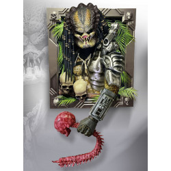 Sculpture Murale Predator Hollywood Collectibles Group Predator