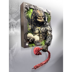Sculpture Murale Predator Hollywood Collectibles Group Predator