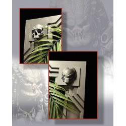 Sculpture Murale Predator Hollywood Collectibles Group Predator