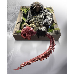 Sculpture Murale Predator Hollywood Collectibles Group Predator