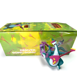 Boite de 4 Figurines Denver Gomu Gomu CFR Studios Denver le dernier dinosaure