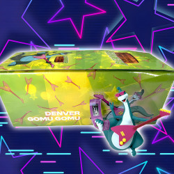 Boite de 4 Figurines Denver Gomu Gomu CFR Studios Denver le dernier dinosaure
