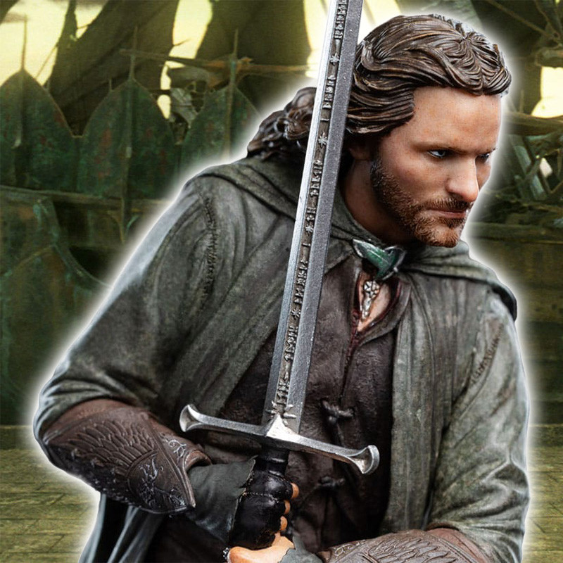 Statuette Aragorn Weta Workshop Le Seigneur des Anneaux