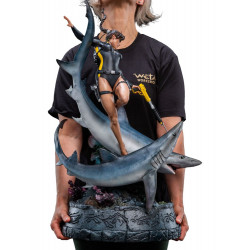 Statue Lara Croft Quest for Avalon Weta Workshop Tomb Raider