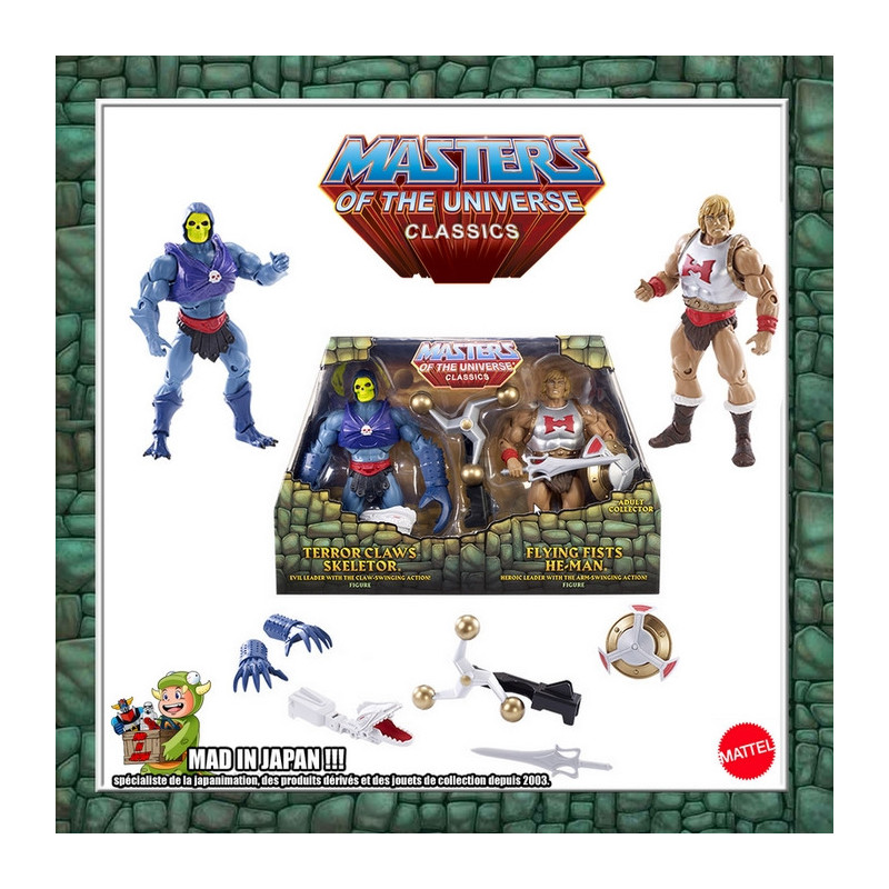 MAITRES DE L'UNIVERS Classics Skeletor Claws Terror & Flying Fists He-man MAITRES DE L'UNIVERS Classics Skeletor Claws Terror & Flying Fists He-man