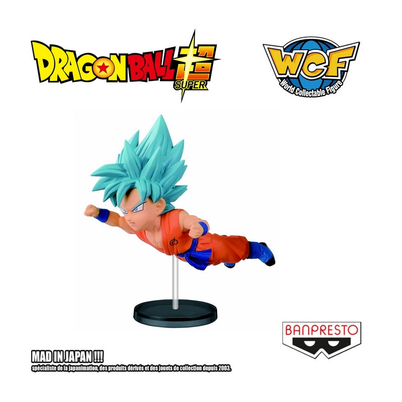 DRAGON BALL SUPER figurine Son Goku SS God Super Saiyan WCF Banpresto DRAGON BALL SUPER figurine Son Goku SS God Super Saiyan WCF Banpresto