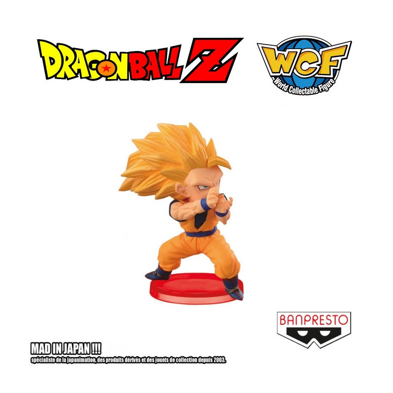 DRAGON BALL Z figurine Son Goku SS 3 WCF Banpresto DRAGON BALL Z figurine Son Goku SS 3 WCF Banpresto