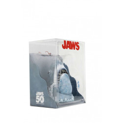 Figurine Jaws 50th Anniversary poster series display Neca Les Dents de la mer
