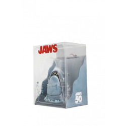Figurine Jaws 50th Anniversary poster series display Neca Les Dents de la mer