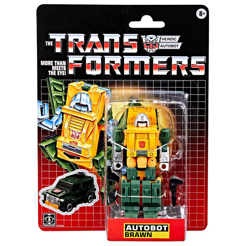 Figurine Autobot Brawn Hasbro Transformers Retro G1 Figurine Autobot Brawn Hasbro Transformers Retro G1