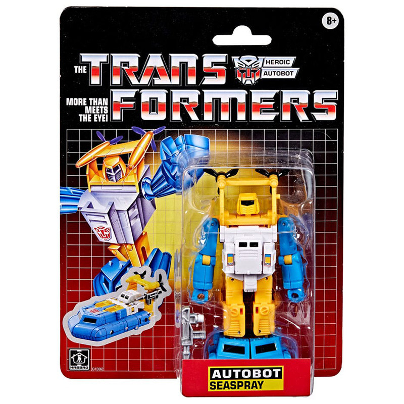 Figurine Autobot Seaspray Hasbro Transformers Retro G1 Figurine Autobot Seaspray Hasbro Transformers Retro G1