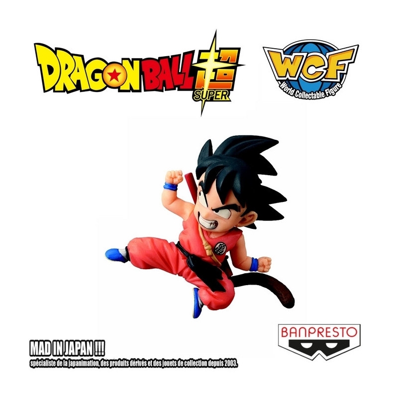 DRAGON BALL SUPER figurine Son Goku enfant WCF Banpresto DRAGON BALL SUPER figurine Son Goku enfant WCF Banpresto