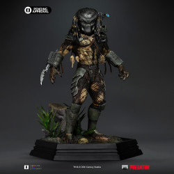 Statue Predator Jungle Hunter Art Scale Iron Studios Predator