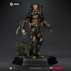 Statue Predator Jungle Hunter Art Scale Iron Studios Predator