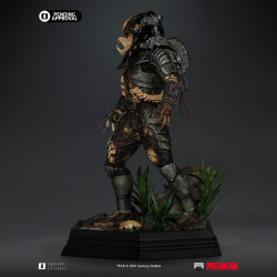 Statue Predator Jungle Hunter Art Scale Iron Studios Predator