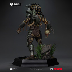 Statue Predator Jungle Hunter Art Scale Iron Studios Predator