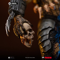 Statue Predator Jungle Hunter Art Scale Iron Studios Predator