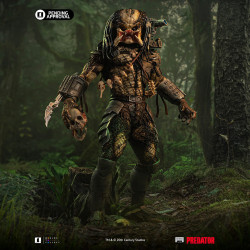 Statue Predator Jungle Hunter Art Scale Iron Studios Predator