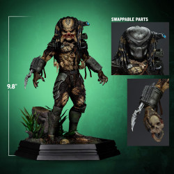 Statue Predator Jungle Hunter Art Scale Iron Studios Predator