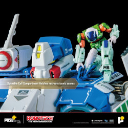 ROBOTECH The New Generation Figurine VAF-6C Combat Alpha Fighter Pose+ Metal Series Toynami